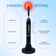 Portable Cold Sore Light Therapy Device Canker Sore Treatment Mouth Ulcer Relief