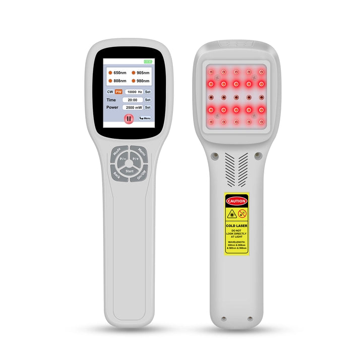2500mW Touchscreen Cold Laser Device Physical Therapy for Pain Relief Human and Animals