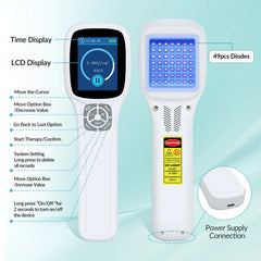 ZJZK Excimer Therapy UV Light And Psoriasis UVB Light For Viral Infectious Skin Disease