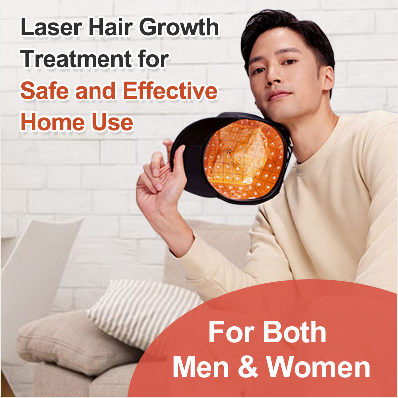 ZJZK Laser Cap - FDA Cleared Hair Laser Growth Treatment for Men & Women - Thinning Hair, Spot or Full Scalp, Denser/Fuller Hair, Medical Grade Laser